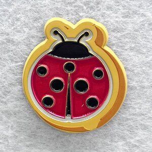 🔮 5/$25 Disney Duffy And Friends Cookie‎ Ladybug Pin